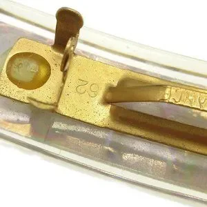 Auth Chanel Hair Clip Hairpin Barrette Clear CHANEL | Accessories | Auth Chanel Hair Clip Hairpin  main image 4